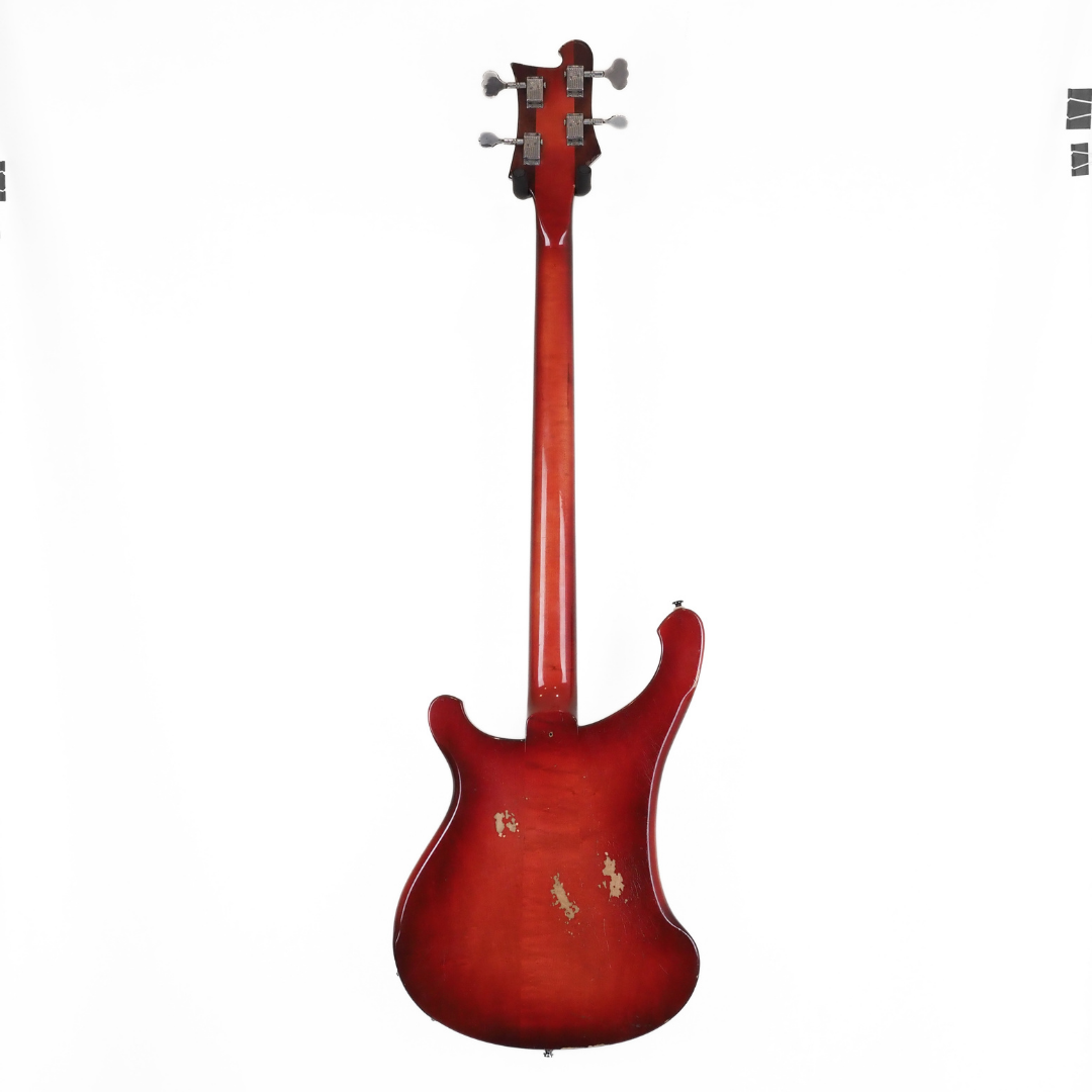 1972 Rickenbacker 4001 Bass Guitar in Fireglo