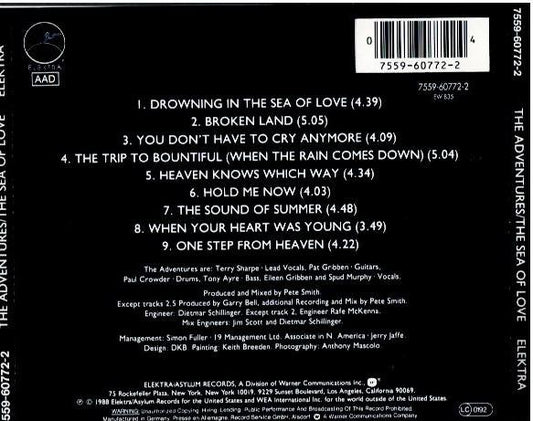 The Adventures – The Sea Of Love (CD, Album)