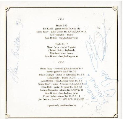 Bondi Cigars – 32 Premium Quality Cuts 1990 - 2006 (2 x CD, Compilation) - Signed By the Band