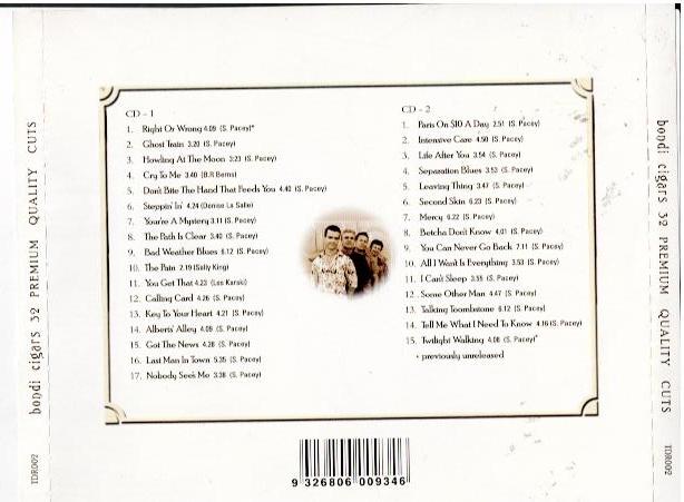 Bondi Cigars – 32 Premium Quality Cuts 1990 - 2006 (2 x CD, Compilation) - Signed By the Band