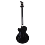 2020 Höfner Ignition Series HI-CB-SE-BK Club Electric Bass Guitar in Gloss Black