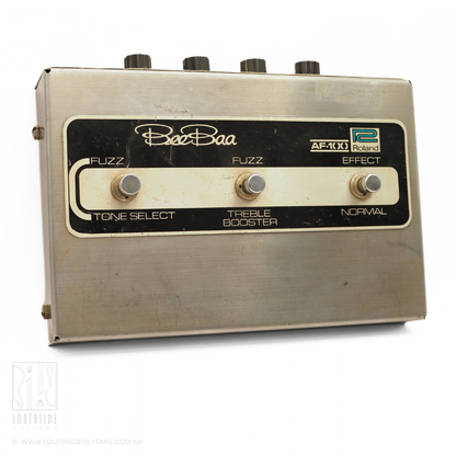 1970s Roland AF-100 BeeBaa Fuzz & Treble Booster Effects Pedal