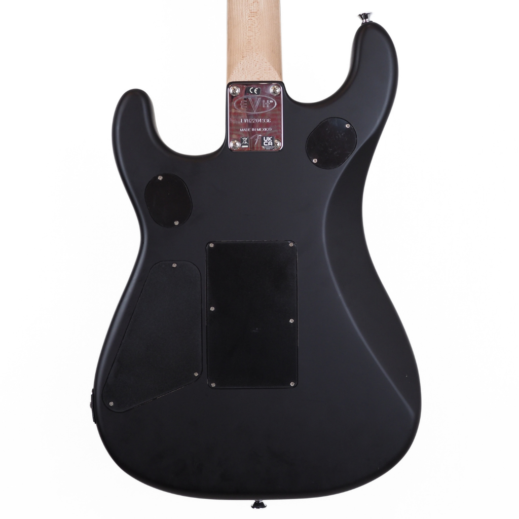 2022 EVH 5150 Deluxe Poplar Burl Electric Guitar in Black Burst