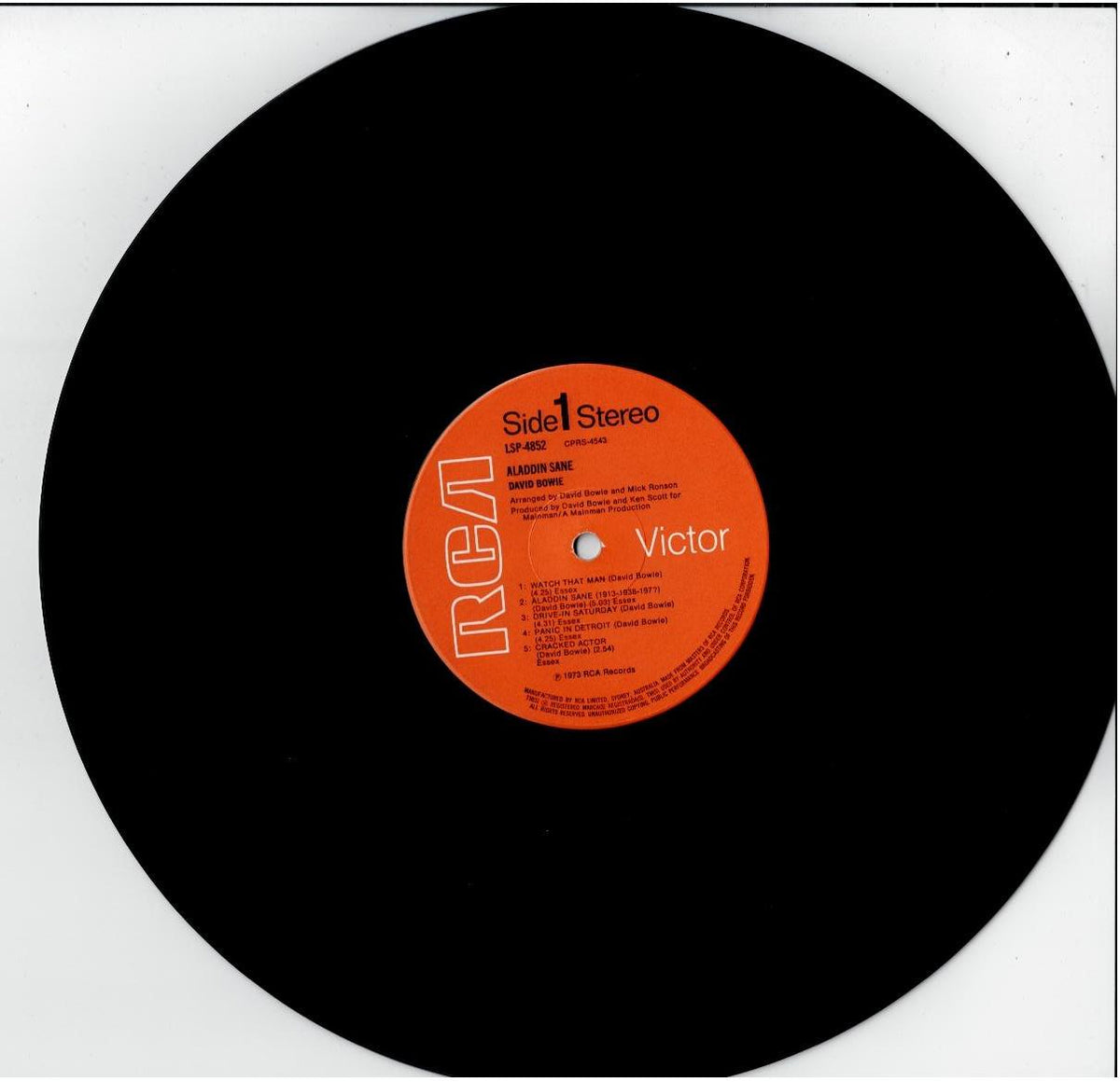 David Bowie – Aladdin Sane (Vinyl, LP, Album, Gatefold)