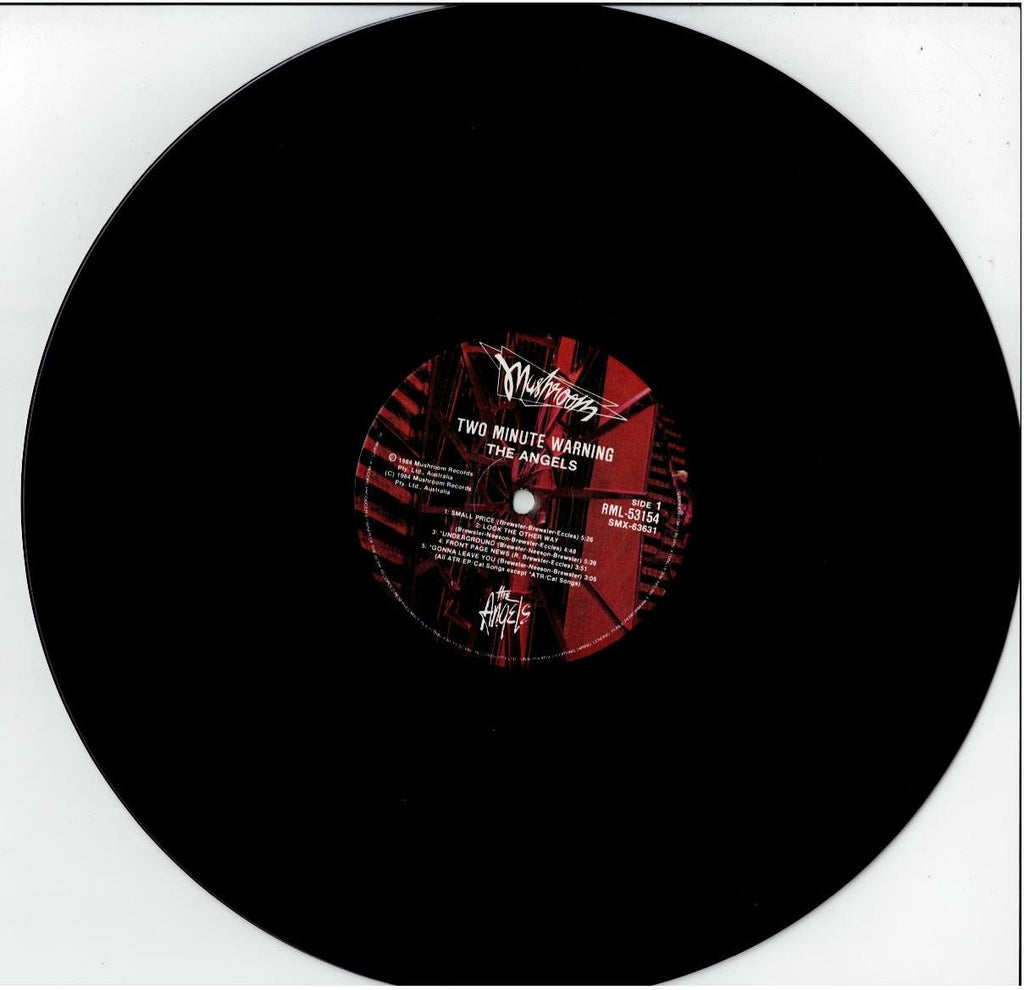 The Angels – Two Minute Warning (Vinyl, LP, Album)
