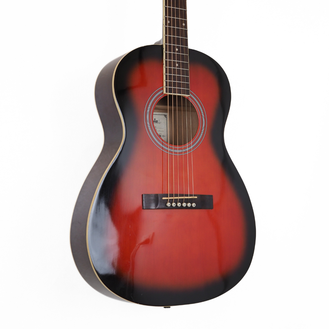 2016 Aria APN-15 BS Parlour Acoustic Guitar in Brown Sunburst