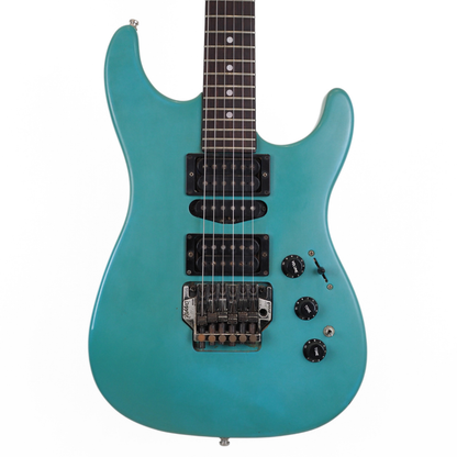 1989 Fender HM Strat Electric Guitar in Ice Blue