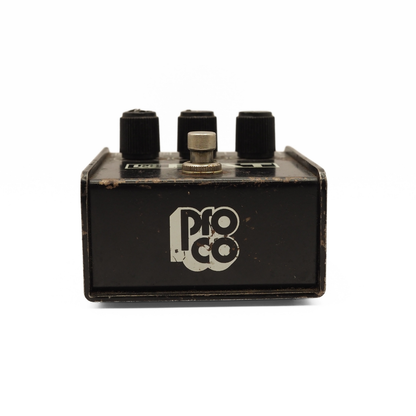 1986 ProCo Rat Flat Box Distortion Effects Pedal (LM308N Loaded)