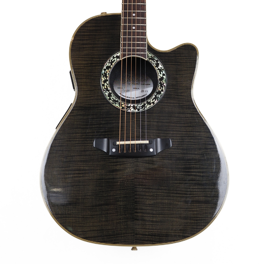 Vintage Morris Tornado ZII-EX Ovation-Style Acoustic Electric Guitar