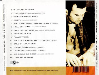 Jimmy Barnes – Flesh And Wood (CD, Album, Reissue)