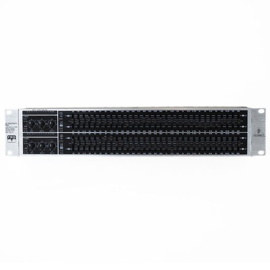 Behringer Ultragraph Pro FBQ3102 31-Band Stereo Graphic Equaliser Rack Mounted Unit