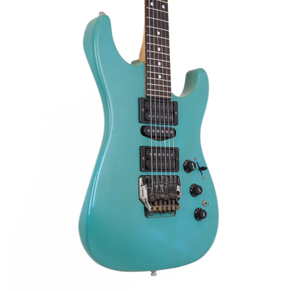 1989 Fender HM Strat Electric Guitar in Ice Blue
