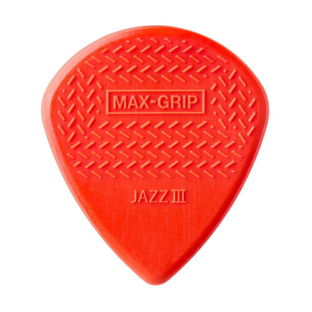 Dunlop Nylon Jazz III Max Grip Pick (Single)