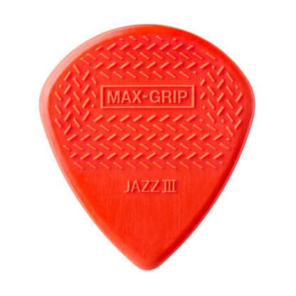 Dunlop Nylon Jazz III Max Grip Pick (Single)