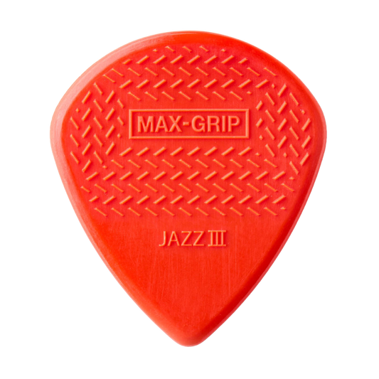 Dunlop Nylon Jazz III Max Grip Pick (Single)