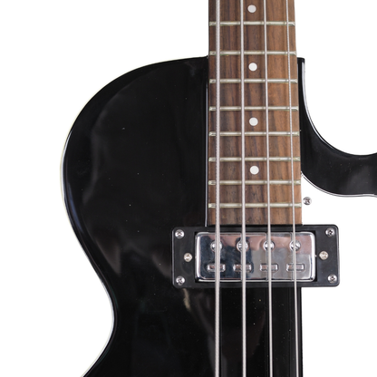 2006 Höfner Ignition Series HI-CB Club Electric Bass Guitar in Gloss Black