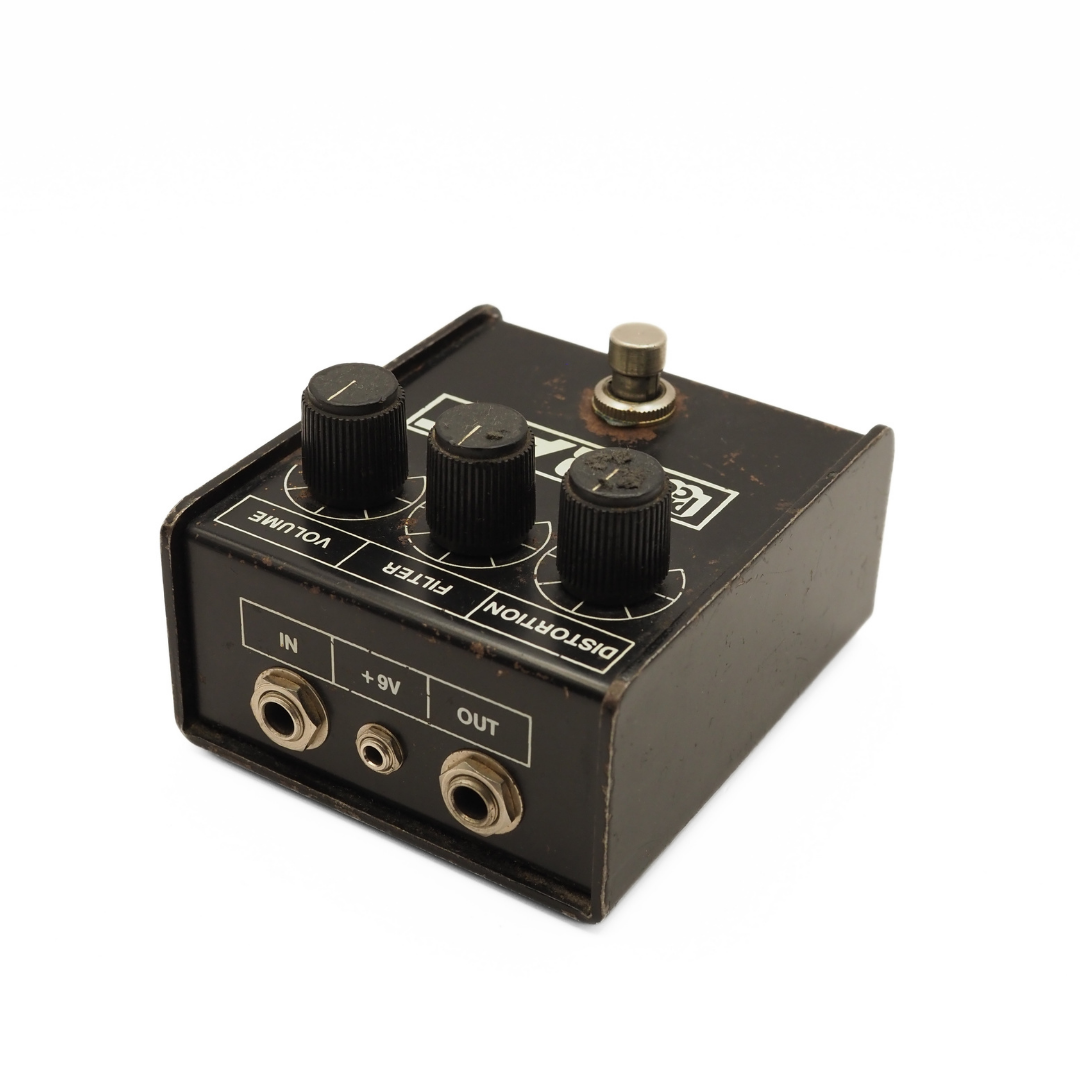 1986 ProCo Rat Flat Box Distortion Effects Pedal (LM308N Loaded)