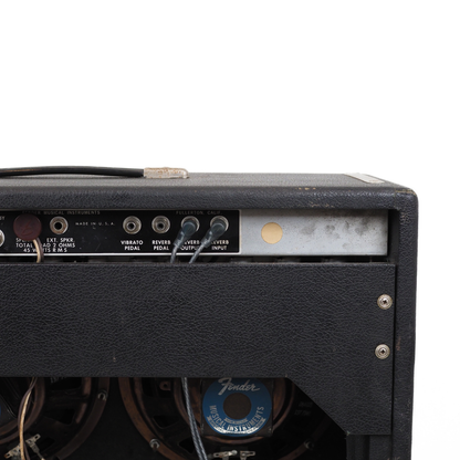 1970s Fender 4x12 Silverface Super Reverb Combo Guitar Amplifier