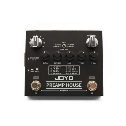 JOYO R-15 Preamp House Guitar Amp Simulator Pedal