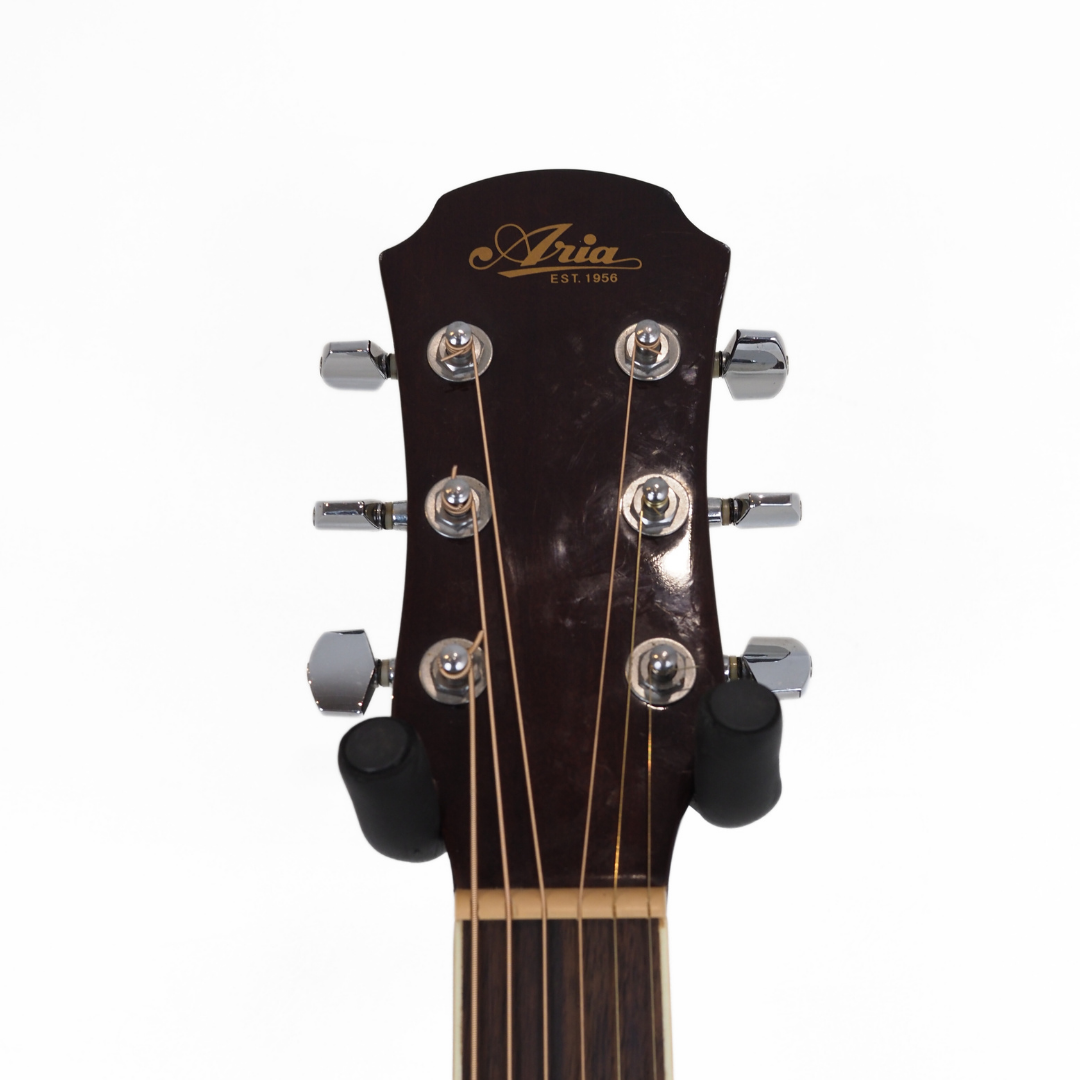 2016 Aria APN-15 BS Parlour Acoustic Guitar in Brown Sunburst