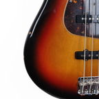 2004 Fender CIJ JB-62 '62 Reissue Jazz Bass Guitar in 3-Colour Sunburst