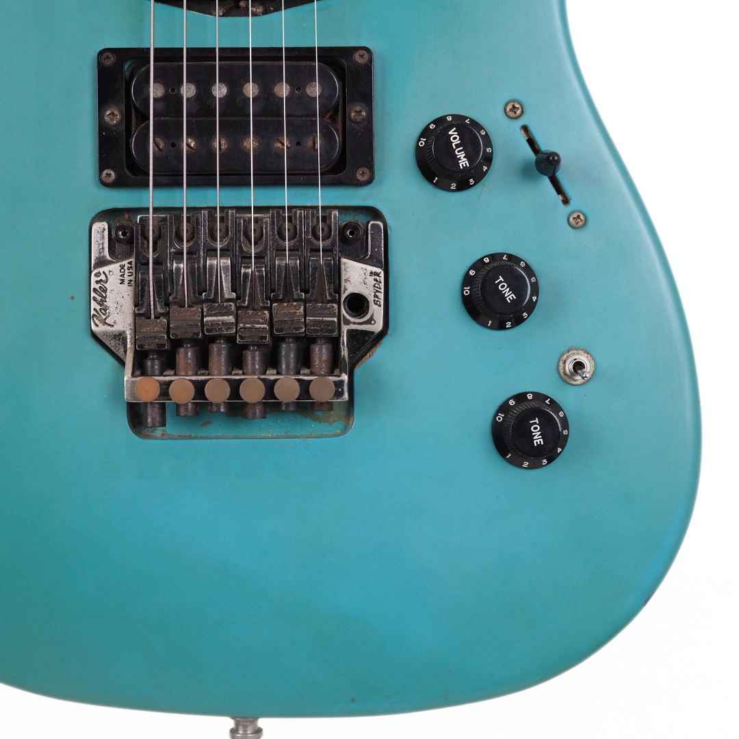 1989 Fender HM Strat Electric Guitar in Ice Blue