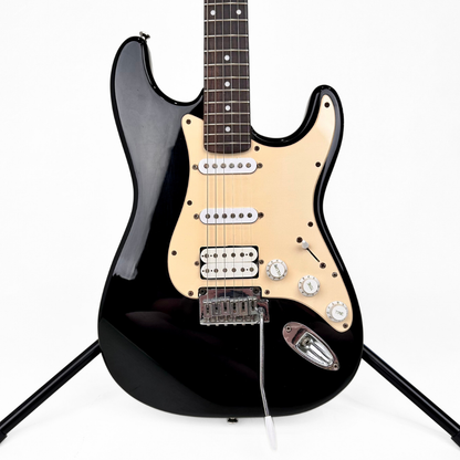 2006 Cort G Series Stratocaster-Style Electric Guitar in Gloss Black