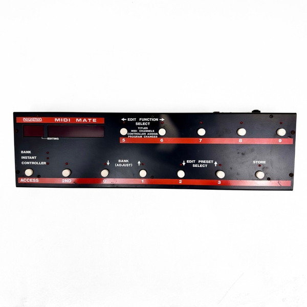 Rocktron MIDI Mate Programmable MIDI Foot Controller – Southside Rocktron MIDI Mate Programmable MIDI Foot Controller – Southside