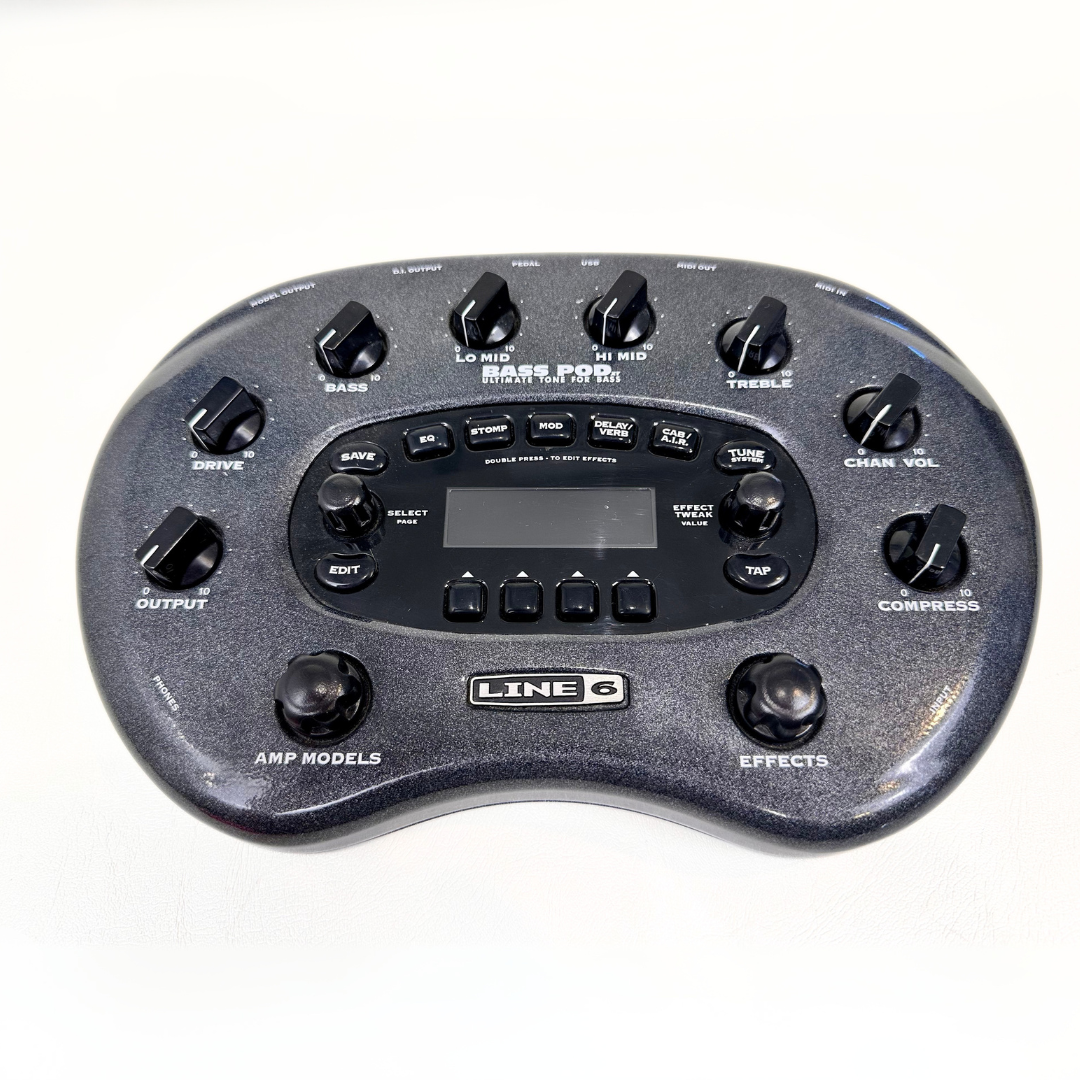 Line 6 Bass PODxt Bass Amp Modeler & Multi-Effects Processor