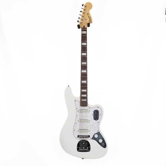 2013 Squier 'Vintage Modified' Bass VI Electric Guitar in Olympic White
