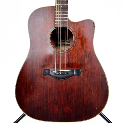 2014 Ibanez Artwood AW250ECE-RTB Acoustic-Electric Guitar