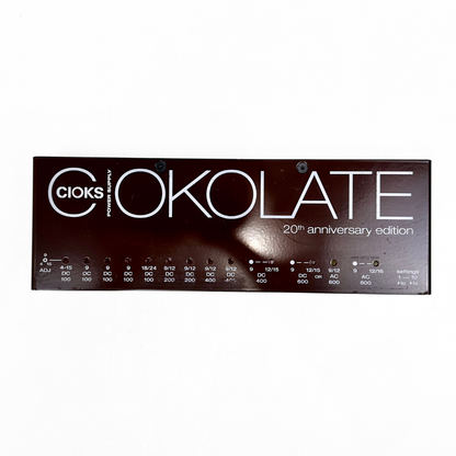 CIOKS CIOKOLATE 20th Anniversary Edition Pedalboard Power Supply