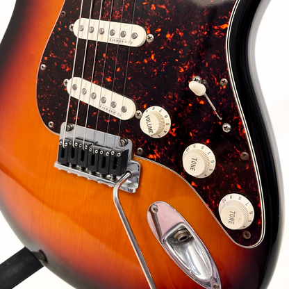 1996 Fender American Standard Stratocaster Electric Guitar in Sunburst