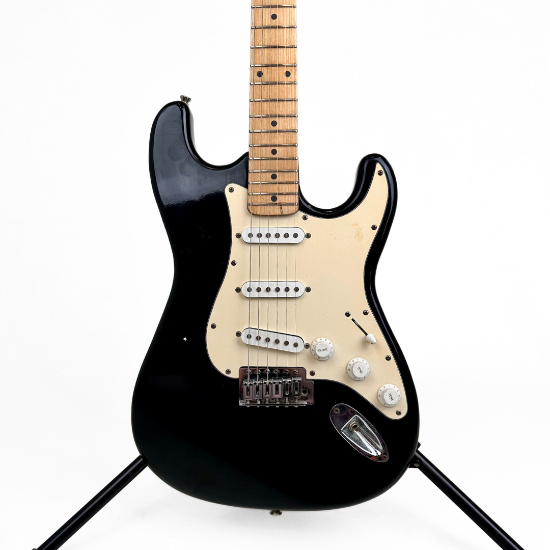 Rockwood by Hohner LX-90L Stratocaster-Style Electric Guitar in Gloss Black
