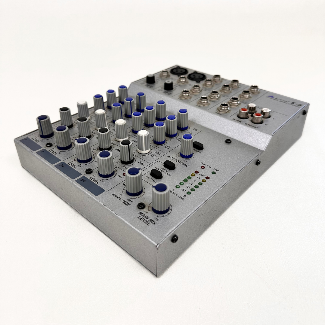 Alto Professional S-6 6-Channel Compact Analog Mixing Console