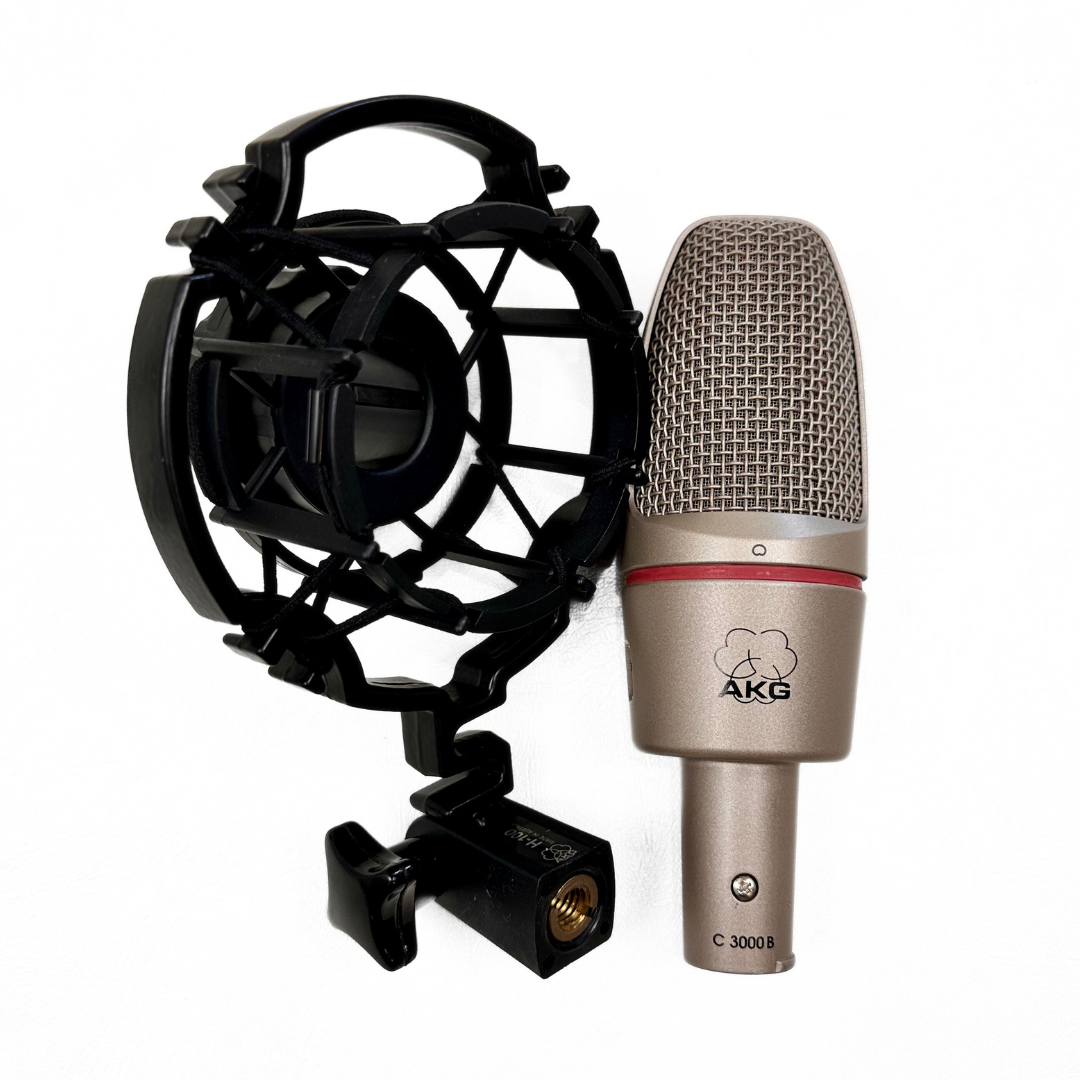 AKG C3000B Large-Diaphragm Cardioid Condenser Microphone