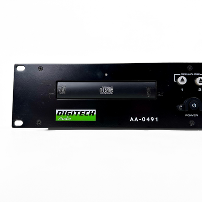 DigiTech AA-0491 Dual CD Player Rack Mounted Unit