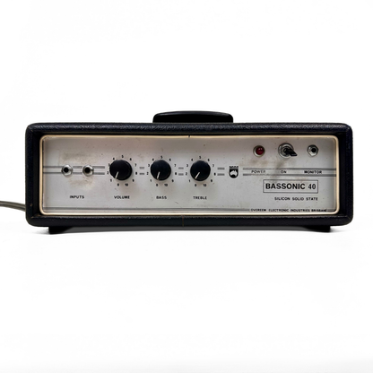 Overeem Bassonic 40 Silicon Solid State Bass Amplifier Head