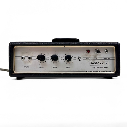 Overeem Bassonic 40 Silicon Solid State Bass Amplifier Head