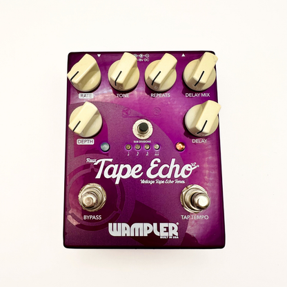 Wampler Faux Tape Echo V2 Delay Effects Pedal