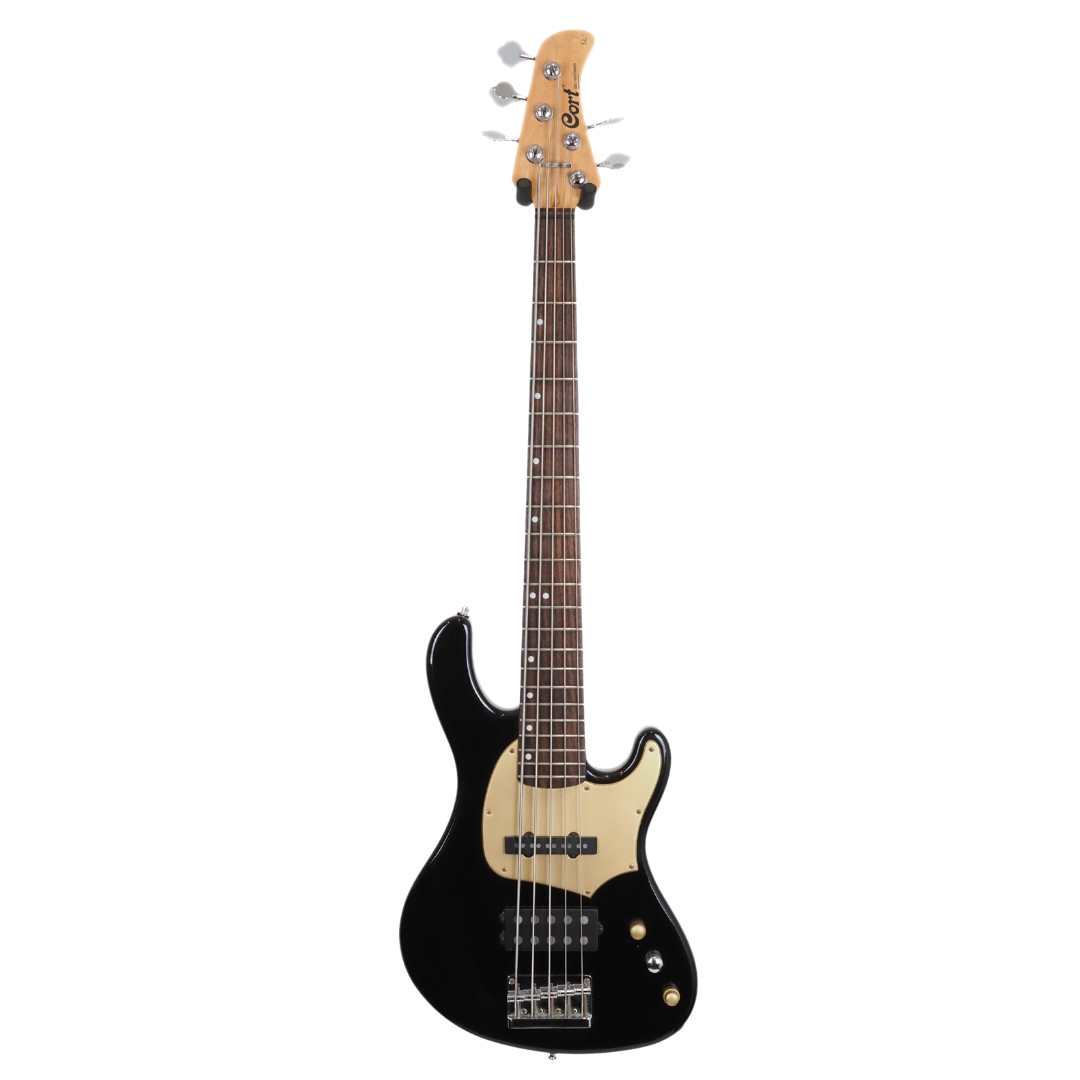 2010 Cort GB35A 5-String Electric Bass Guitar in Black