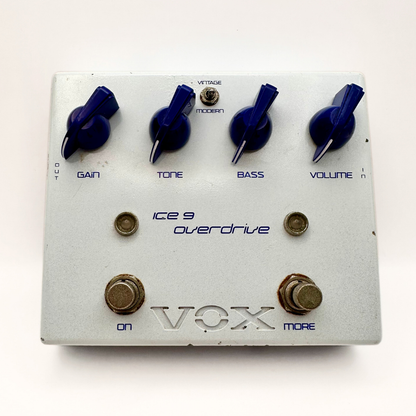 VOX Ice 9 JSOD Joe Satriani Signature Overdrive Effects Pedal