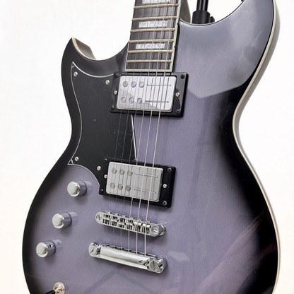 Reverend Sensei RA Electric Guitar in Periwinkle Burst (Left-Handed)