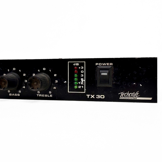 Techcraft SoundSystems TX-30 Mixer Rack Mounted Unit