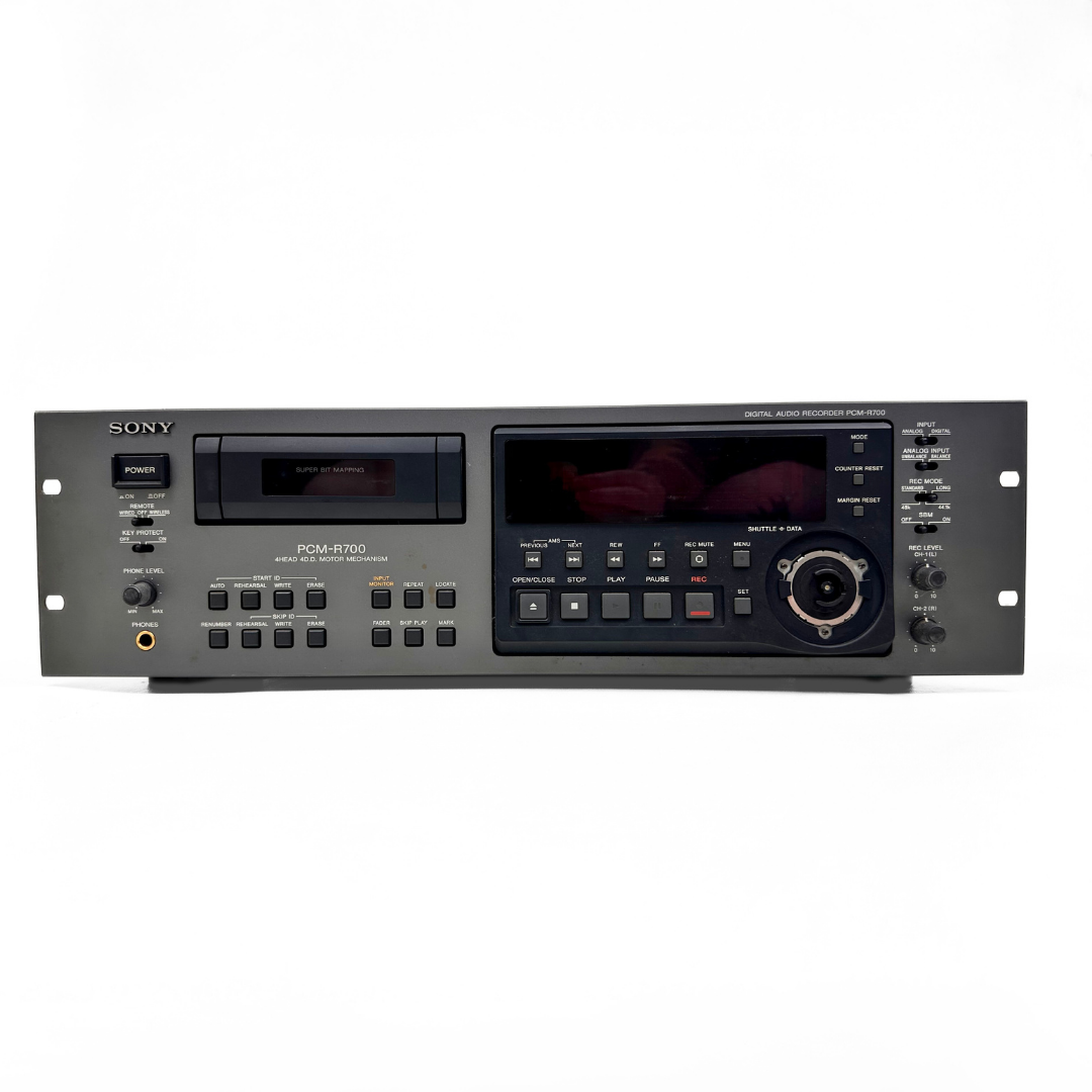 Sony PCM-R700 Digital Audio Tape Deck Recorder (Rack Mounted Unit)