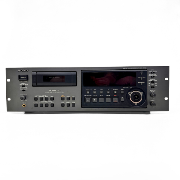 ■【定価：￥275,000】SONY　PCM-R700 DATデッキ Sony PCM-R700 Digital Audio Tape Deck Recorder (Rack Mounted Unit