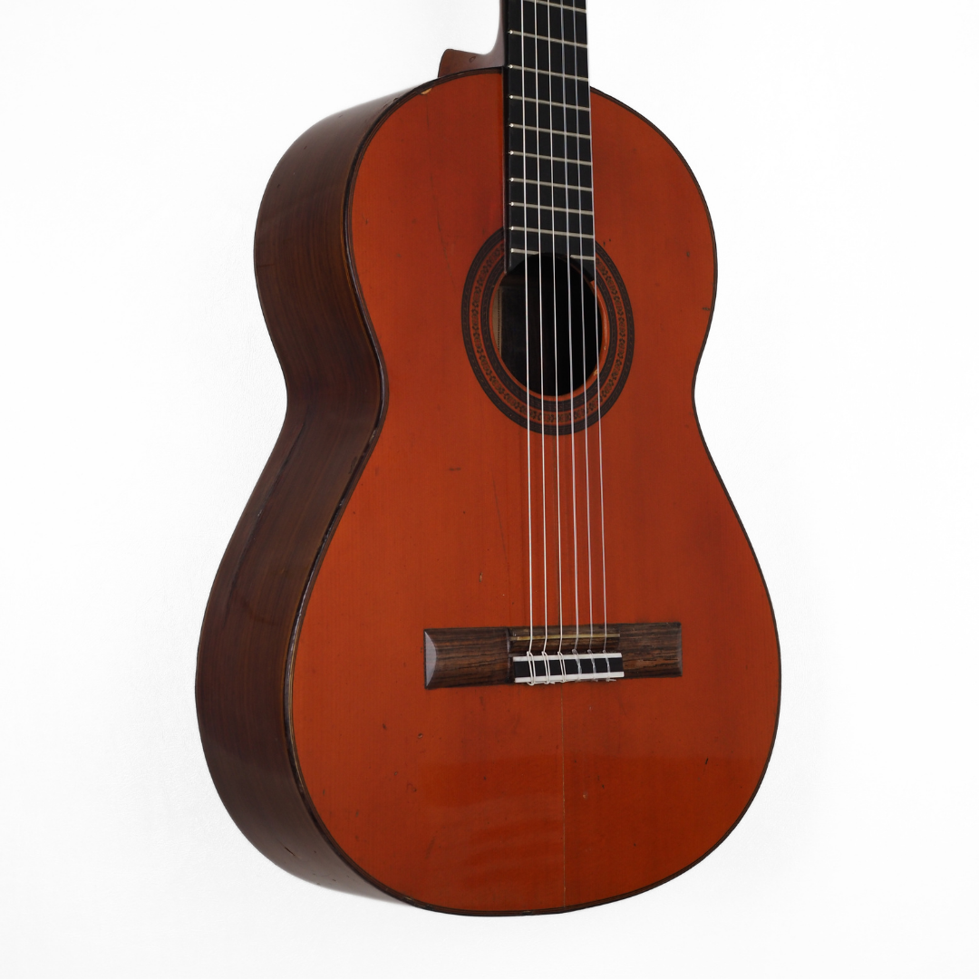 1970s Vintage Unbranded Classical Guitar