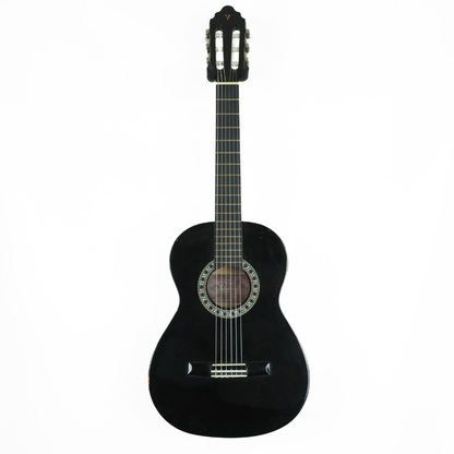 2016 Valencia TC13BK 3/4-Sized Classical Guitar in Black Gloss