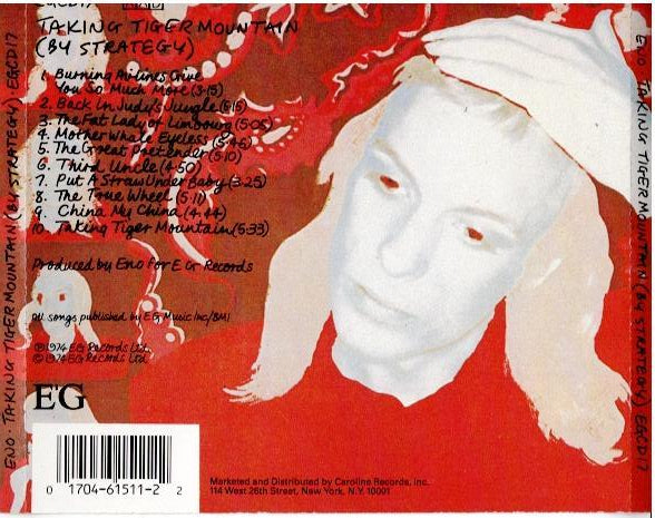Eno – Taking Tiger Mountain (By Strategy) (CD, Album, Reissue, Stereo, Nimbus Virginia)
