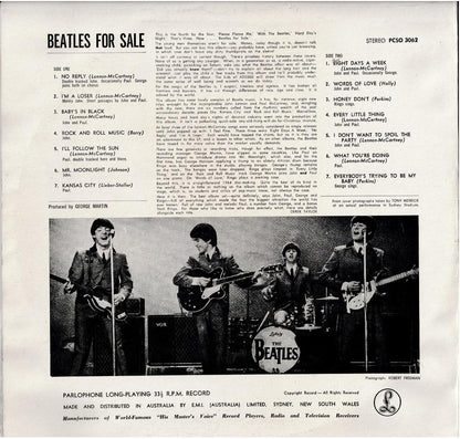 The Beatles – Beatles For Sale (Vinyl, LP, Stereo, Album, Reissue, EMI Pressing) - Damaged Cover